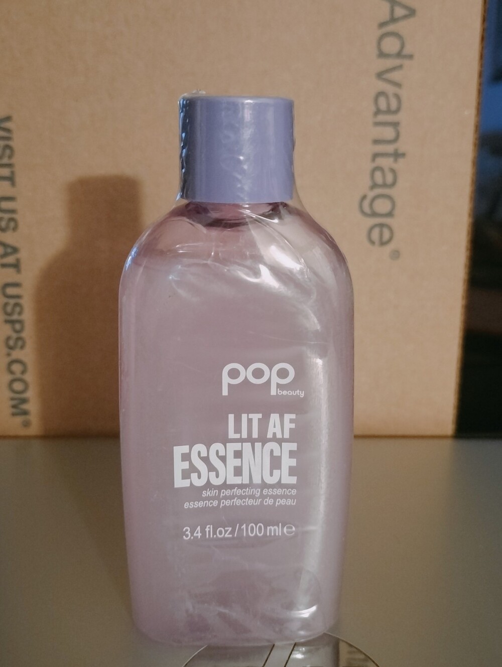 Pop Beauty Lit AF Essence - Lavender Skin Perfecting Essence